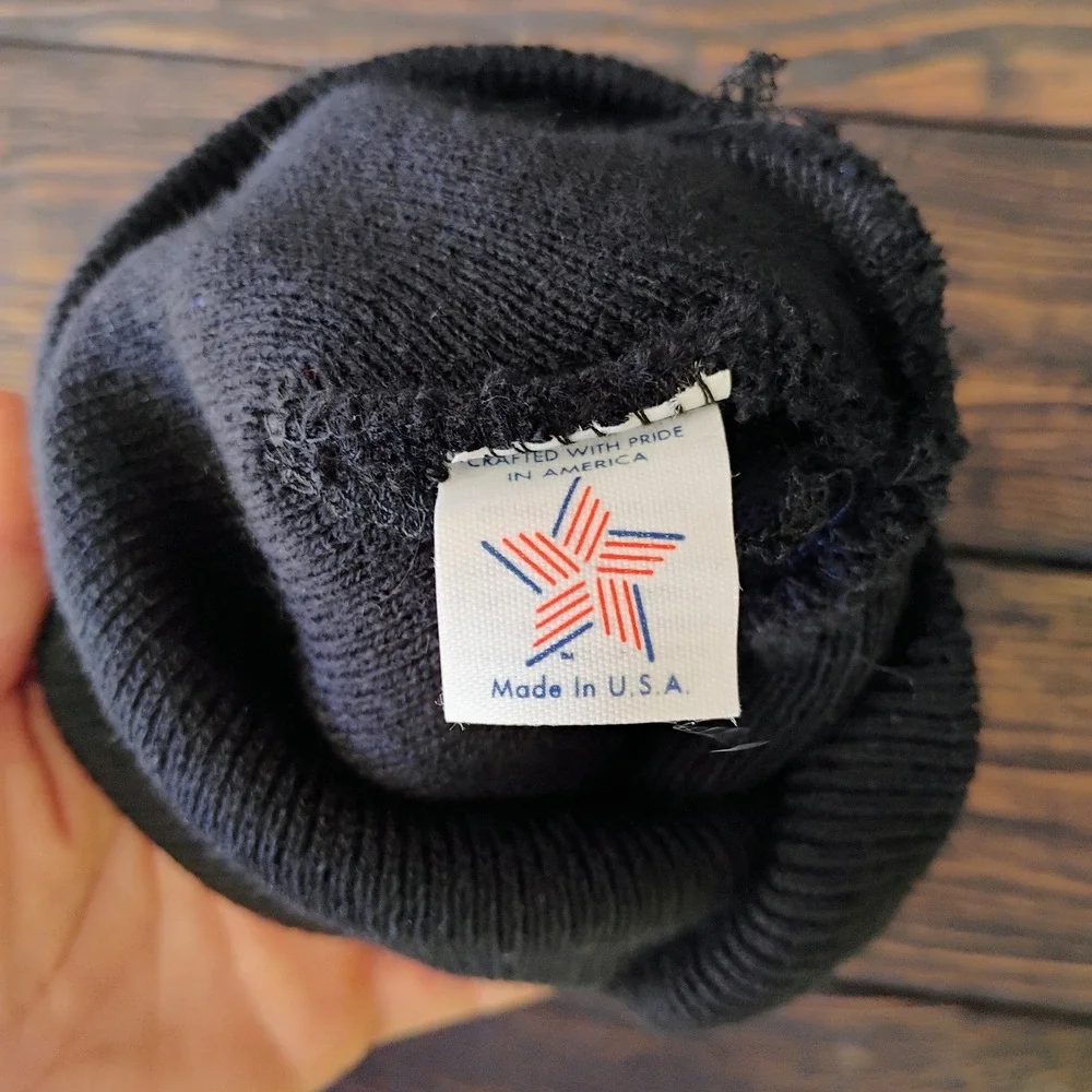 CONART Beanie Logo Direct Embroidery 1990's Retro Graffiti Hat Vintage Size S